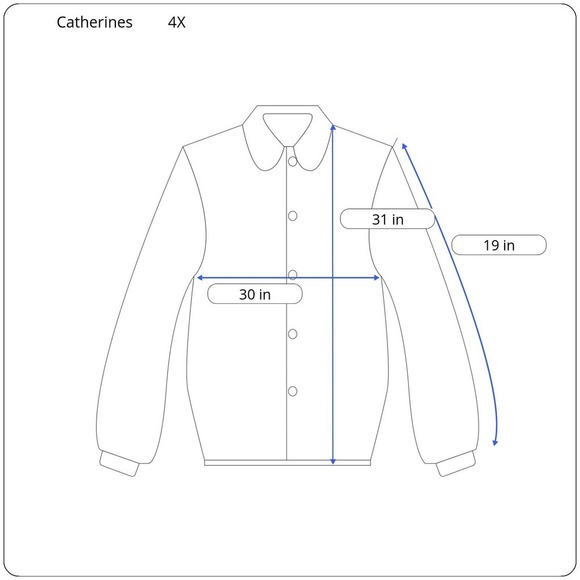 CATHERINES Button Up Blouse Womens 4X Red Geometric Georgette Tie 3/4 Sleeve - Picture 13 of 13